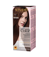 Ultima Color 4.01 Стойкая крем-крем краска д/волос каштан 50/50 мл