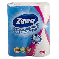 Zewa бумажные полотенце Зева 2-х сл. 2шт/уп