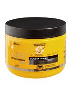 БЛЕСК и ПИТАНИЕ Бальзам-сияние Масло арганы+жид.шелк д/всех тип.волос 500мл 18шт/кор