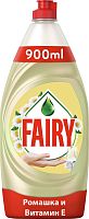 FAIRY для мытья посуды Нежные руки Ромашка и Витамин Е 900мл 12шт/кор