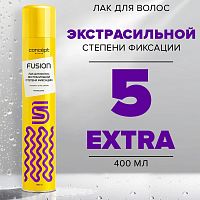 Лак для волос экстрасильной фиксации, 400мл Стайлинг Концепт Фьюжн