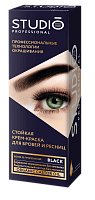 краска Профешнл для бровей и ресниц черная 8шт/кор 50/30 мл 50663
