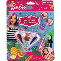 Барби Косметика для девочек тени, помада, аксесс. блистер 70536D-BAR