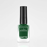 Лак для ногтей JEANMISHEL Matte effect матовый тон 400 малахитовый 6мл