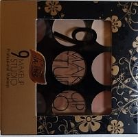 Тени 309-1-LE д/век, 9-ти цветные (12/288)