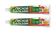 Лесной Бальзам зубная паста "Ромашка и Облепиха" 75мл 48шт/к