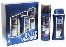 Фестива НАБОР МУЖСКОЙ BLUE MARINE SPORT гель для душа 250+пена для бритья 200мл