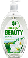 ORGANIC BEAUTY Гель для интимной гигиены "Белая лилия и олива" 500 мл