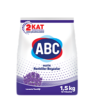 АВС Стиральный порошок автомат 1,5кг. Лаванда 12шт/кор