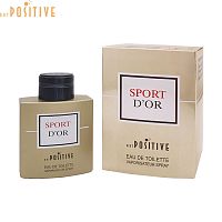 POSITIVE PARFUM SPORT D"OR туалетная вода мужская 90мл 