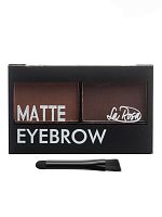 Тени 102-6-LE тени-матте д/бровей, 2-х цветные 24шт/кор