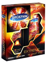 Биокрим набор мужской Extreme Шампунь Энергия вулкана 250мл+ гель для душа Энергия вулкана 250 мл