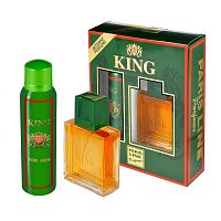 PARIS LINE PARFUMS KING/КИНГ НАБОР МУЖСКОЙ туалетная вода 100мл+дезодорант 150мл