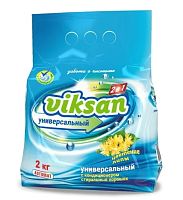 Виксан Порошок стиральный  автомат с кондиционером 2 в 1 "Цветение липы" 2кг  