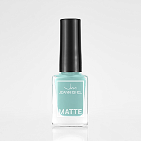 Лак для ногтей JEANMISHEL Matte effect матовый тон 372 пепельно-мятный 6мл