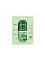 Маска для лица ампульная тканевая JIGOTT ALOE 27г