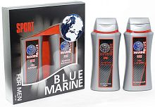 Фестива НАБОР МУЖСКОЙ BLUE MARINE SPORT шампунь 250мл+гель для душа 250мл