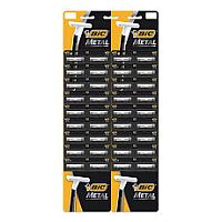 Бик Бритва с защитным мет.покрытием на карте 36 шт