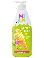 Жидкое мыло Молоко и Лимон 500мл Милк