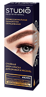 краска Профешнл для бровей и ресниц коричневая 8шт/кор 50/30 мл 50670