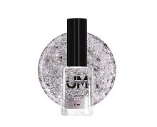 Лак для ногтей с блестками JEANMISHEL тон 406 Блестки серебристые 12мл