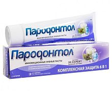 СВОБОДА Зубная паста Пародонтол Комплексная защита 6 в 1 в футляре 124 г
