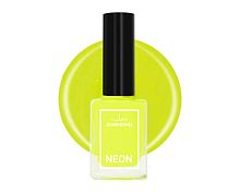 JEANMISHEL Лак для дизайна ногтей NEON тон 331 Apple Yellow 6мл