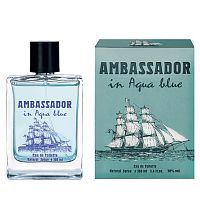 Амбассадор Аква Блю [M] 100 мл 12шт/кор