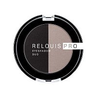 Тени д/век RELOUIS PRO EYESHADOW DUO тон 106