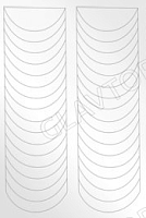 Трафарет №01 д/франц.ман. 30шт/упак