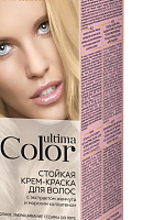 Ultima Color 11.0 Стойкая крем-крем краска д/волос очень яркий блонд суперосветляющи, 50/50 мл