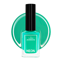 Лак для дизайна ногтей JEANMISHEL NEON тон 342 Aqua 6мл