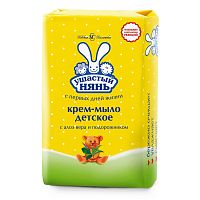 НЕВСКАЯ КОСМЕТИКА Крем-мыло "Ушастый нянь" с алоэ 90г